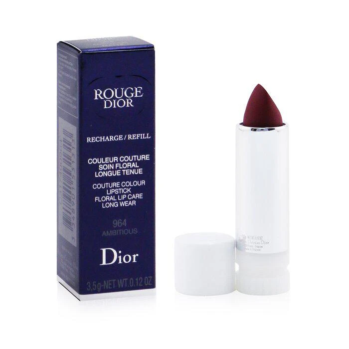 商品Dior|Christian Dior 烈艳蓝金唇膏 替换芯 - # 964 Ambitious (哑光) -964 Ambitious (哑光)(3.5g/0.12oz),价格¥470,第2张图片详细描述