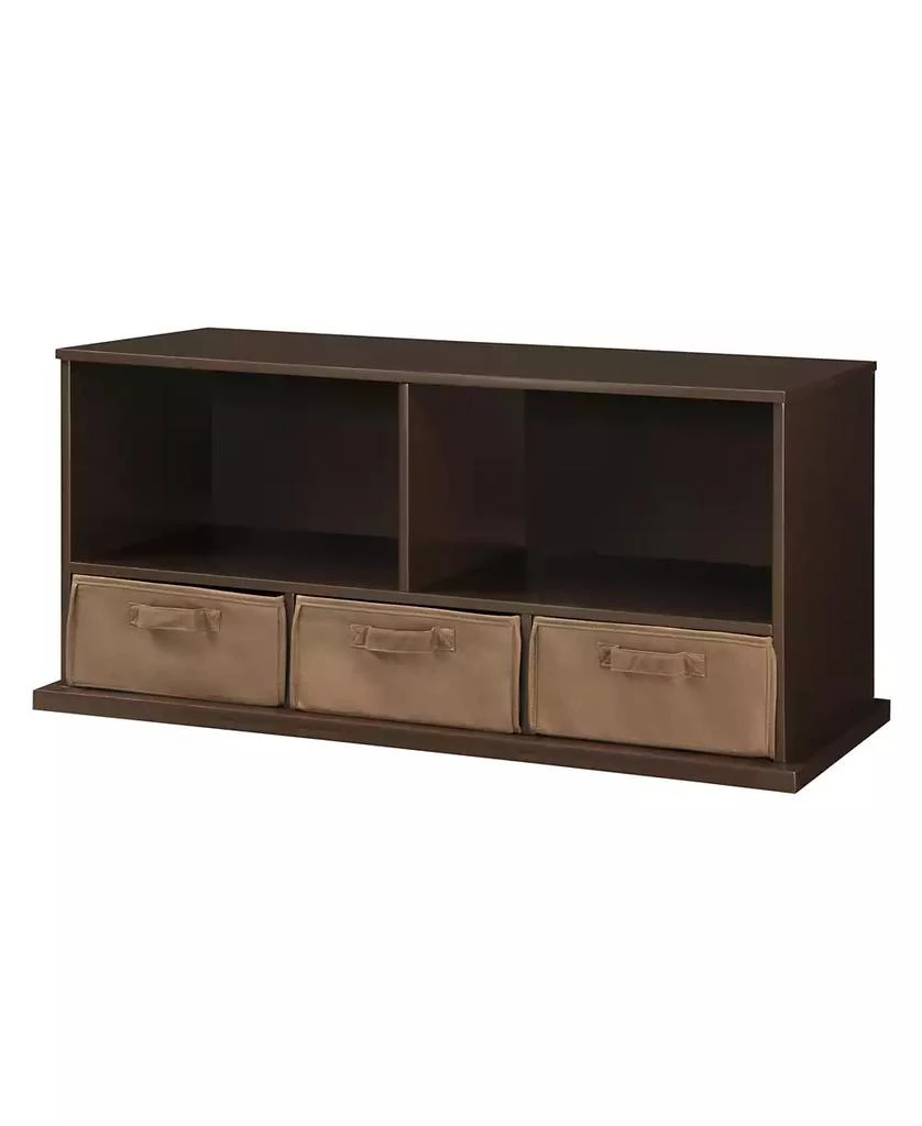 Stackable Shelf Storage Cubby With Three Baskets 商品