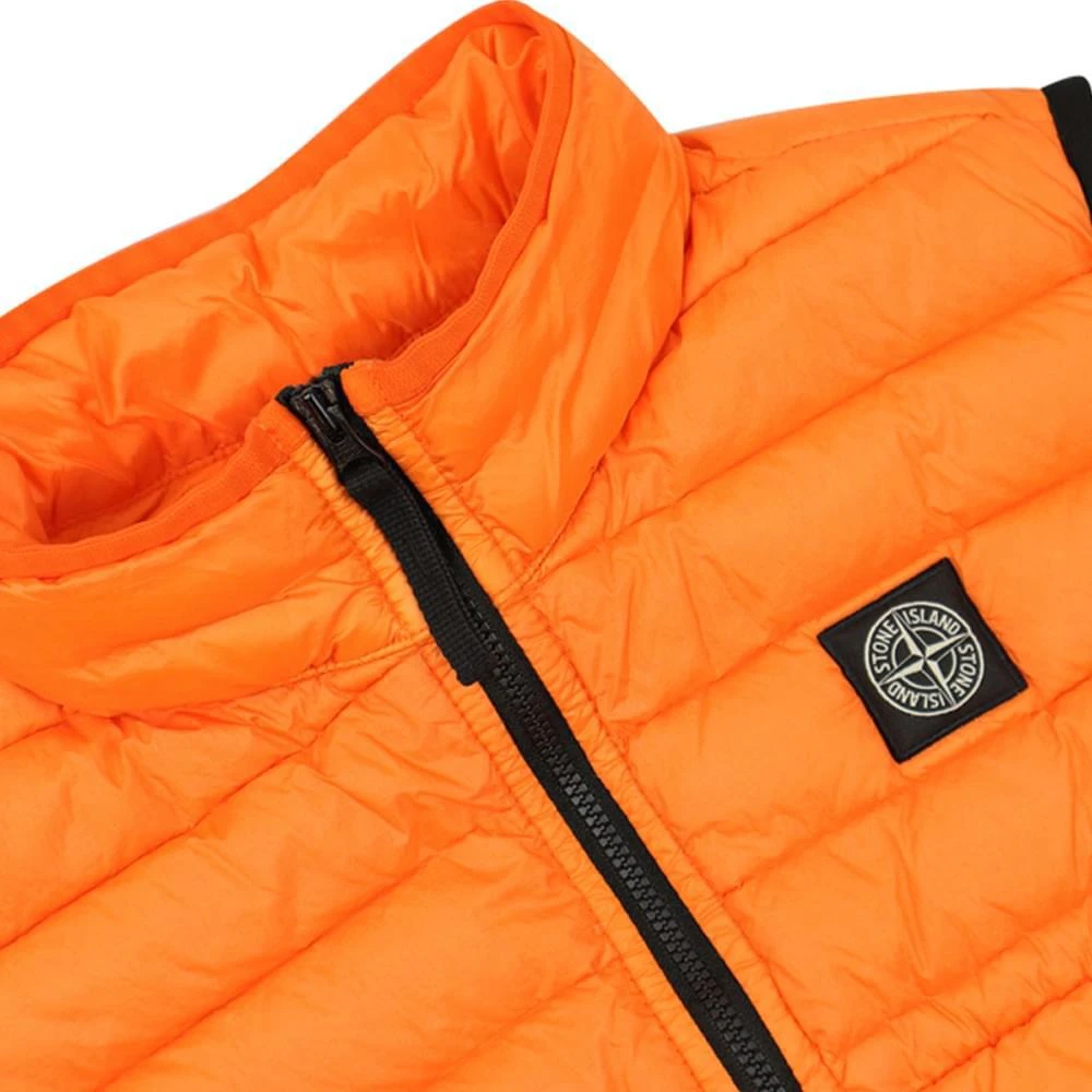 商品Stone Island Junior|Orange Compass Patch Gilet,价格¥1417,第1张图片