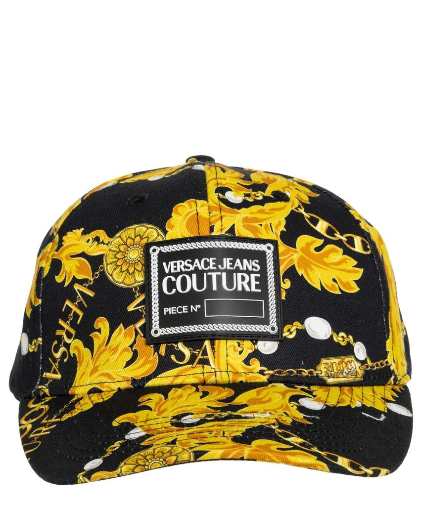 商品Versace|Chain Couture Cotton Hat,价格¥787,第3张图片详细描述