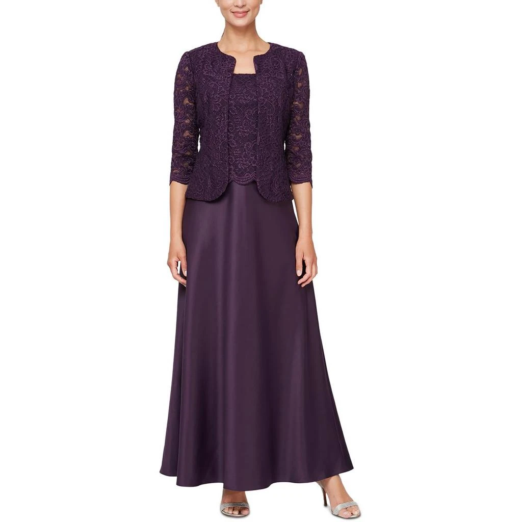 商品Alex Evenings|Alex Evenings Womens 2 PC Full Length Evening Dress,价格¥344,第1张图片