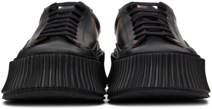商品Jil Sander|黑色 Agnellato 运动鞋,价格¥5774,第4张图片详细描述