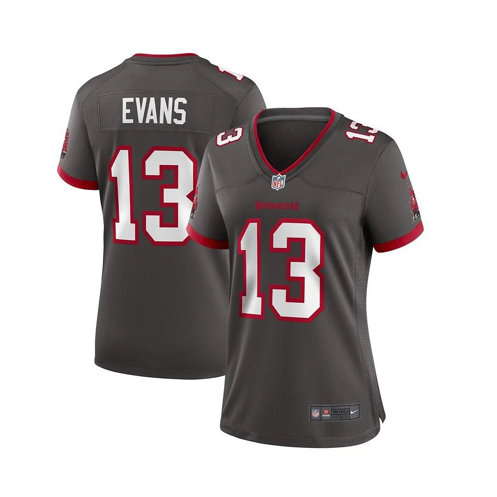 商品NIKE|Women's Mike Evans Pewter Tampa Bay Buccaneers Alternate Game Jersey,价格¥964,第1张图片