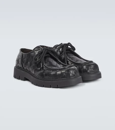 商品Bottega Veneta|Haddock皮革德比鞋,价格¥14908,第5张图片详细描述