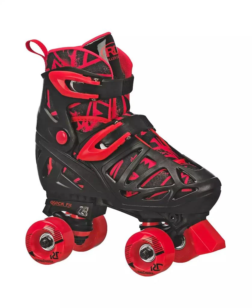 商品Roller Derby|Trac Star Boy's Adjustable Roller Skates Large (3-6),价格¥299,第1张图片