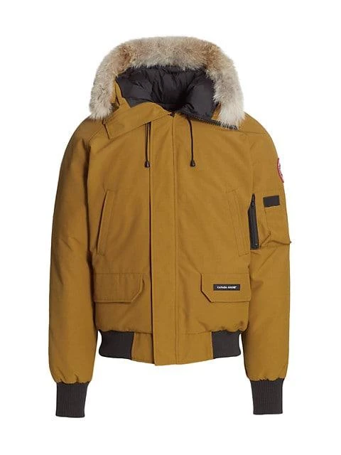 商品Canada Goose|Chilliwack Coyote Fur-Trim Bomber Jacket,价格¥9862,第1张图片