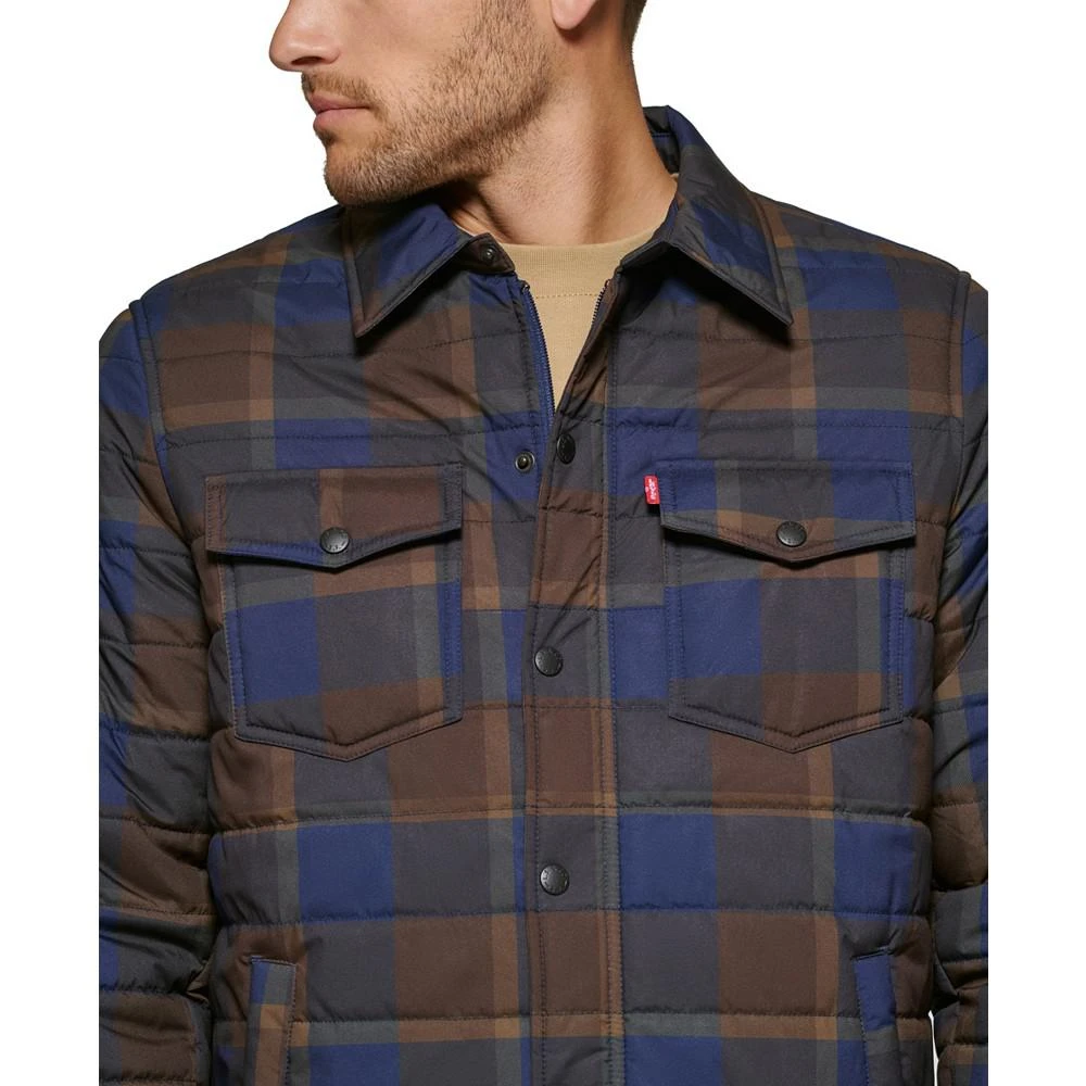 商品Levi's|Men's Quilted Shacket,价格¥292,第4张图片详细描述