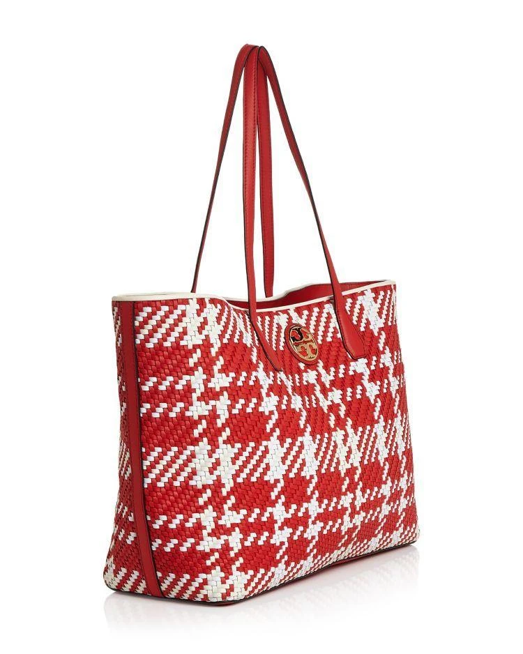 商品Tory Burch|Duet Woven Leather Tote,价格¥2003,第4张图片详细描述