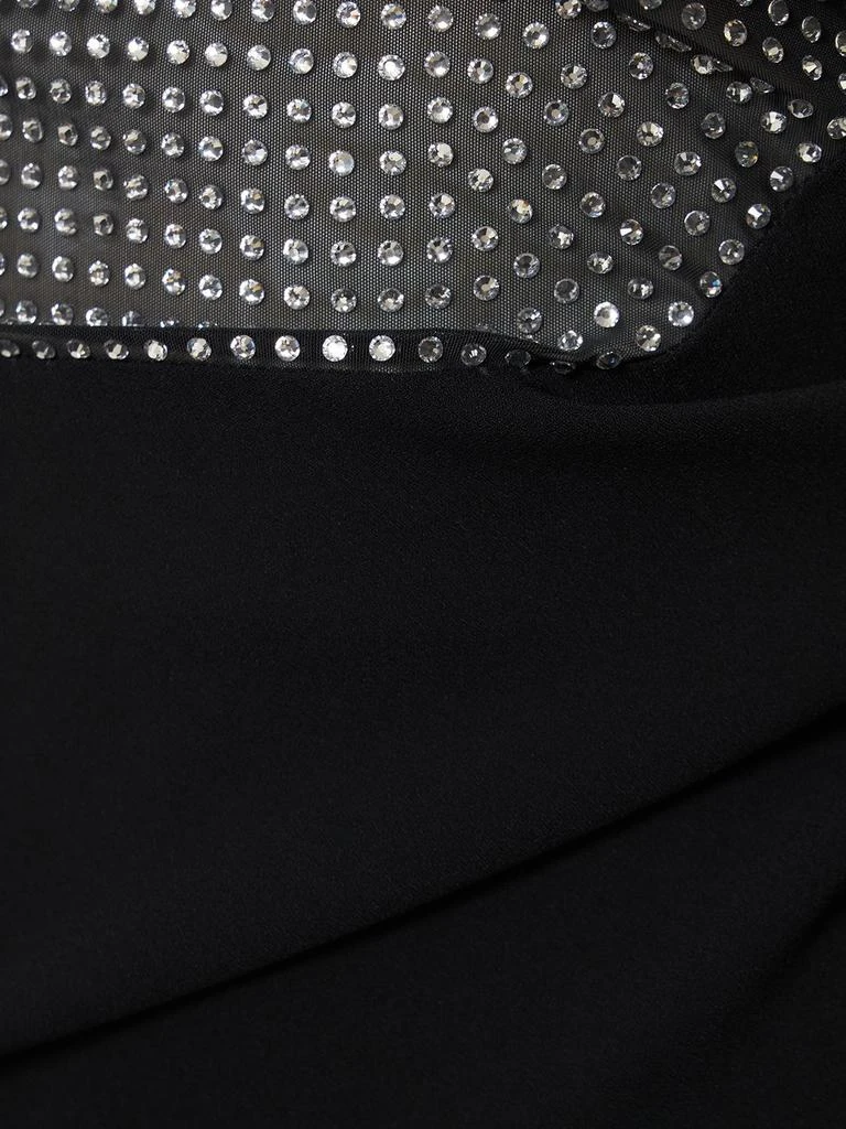 商品GIUSEPPE DI MORABITO|Embellished Cady Envers Satin Mini Dress,价格¥4214,第3张图片详细描述