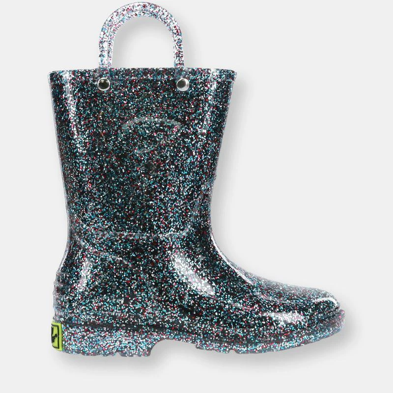 商品Western Chief|Kids Glitter Rain Boots 8 TODDLER,价格¥227,第1张图片