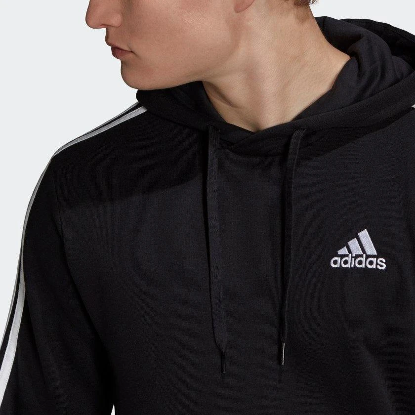 商品Adidas|Men's adidas Essentials Fleece 3-Stripes Hoodie,价格¥378,第5张图片详细描述