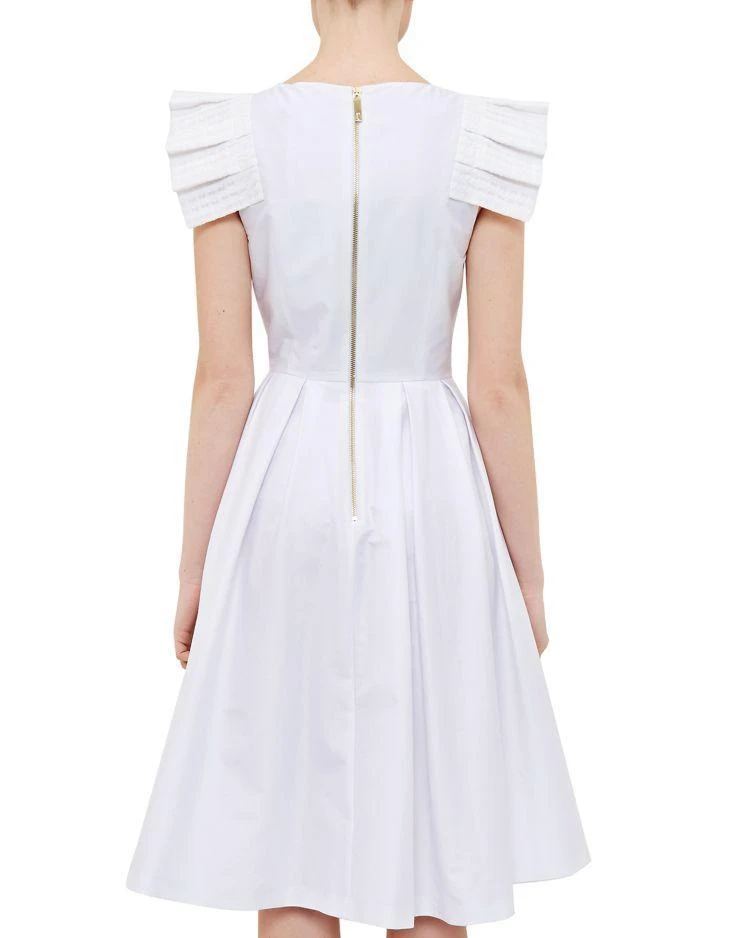 商品Ted Baker London|Ted Baker Cottoned On Arnao Gingham Trim Dress,价格¥1383,第4张图片详细描述