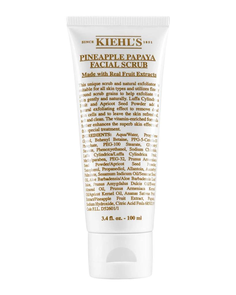 商品Kiehl's|Pineapple Papaya Facial Scrub, 3.4 oz.,价格¥271,第1张图片