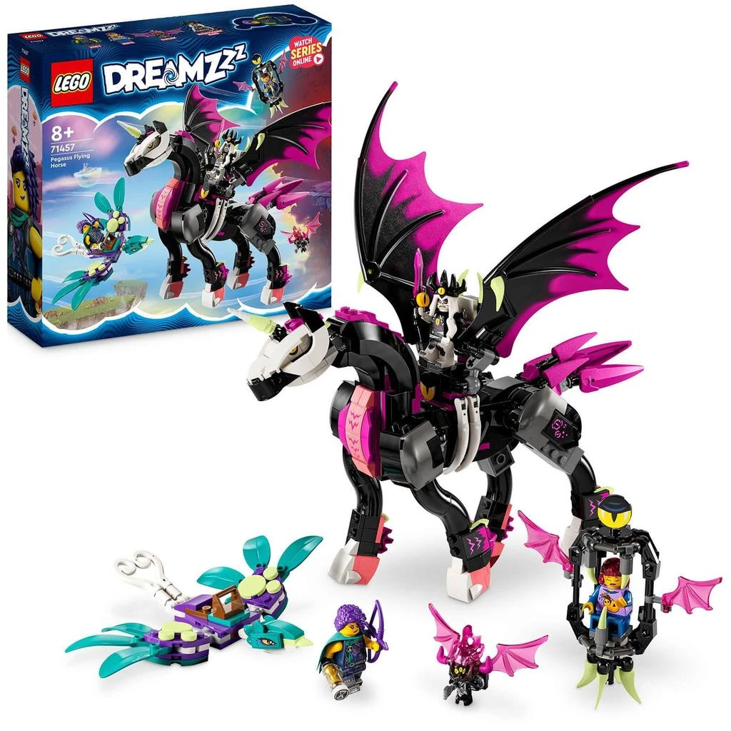 商品LEGO|LEGO DREAMZzz Pegasus Flying Horse Toy 2in1 71457,价格¥521,第1张图片