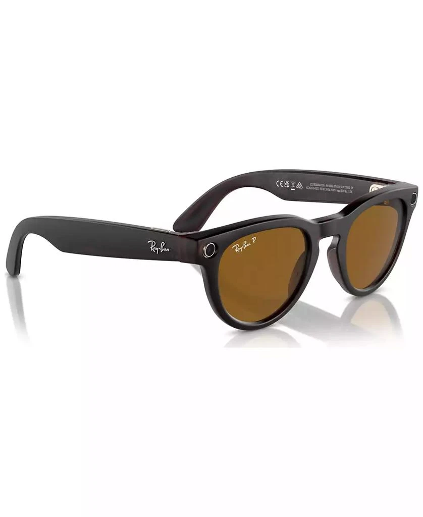 商品Ray-Ban|雷朋Meta 联名款Headliner 智能太阳镜 男女同款 RW4009,价格¥2414,第2张图片详细描述