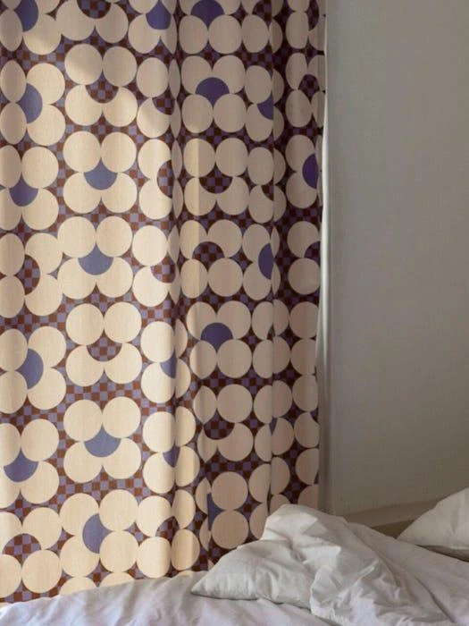 商品DROPDROPDROP|[Violet] Mild Memory_Velvet Blackout Curtain,价格¥1450,第2张图片详细描述