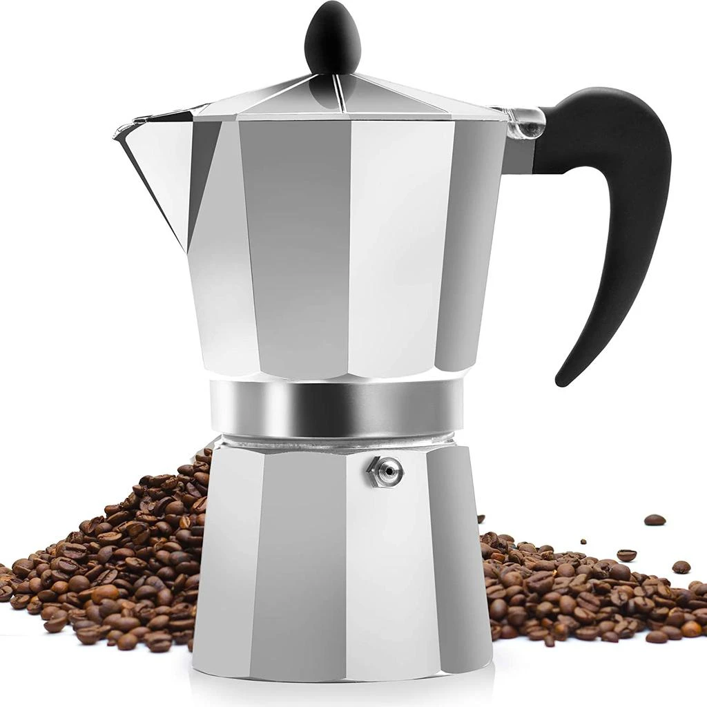 商品Zulay|Zulay Kitchen   Moka Pot 3 cup,价格¥230,第1张图片