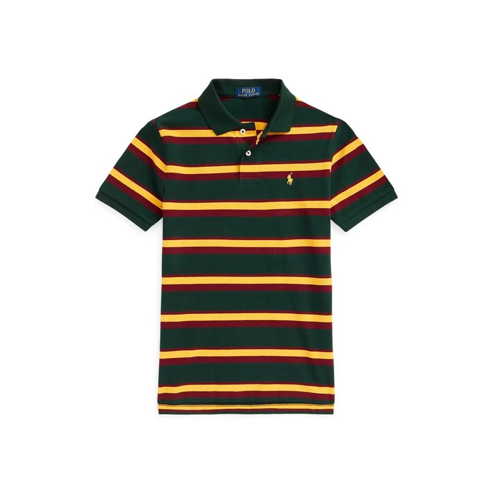 商品Ralph Lauren|Big Boys Short Sleeve Mesh Polo Shirt,价格¥288,第1张图片