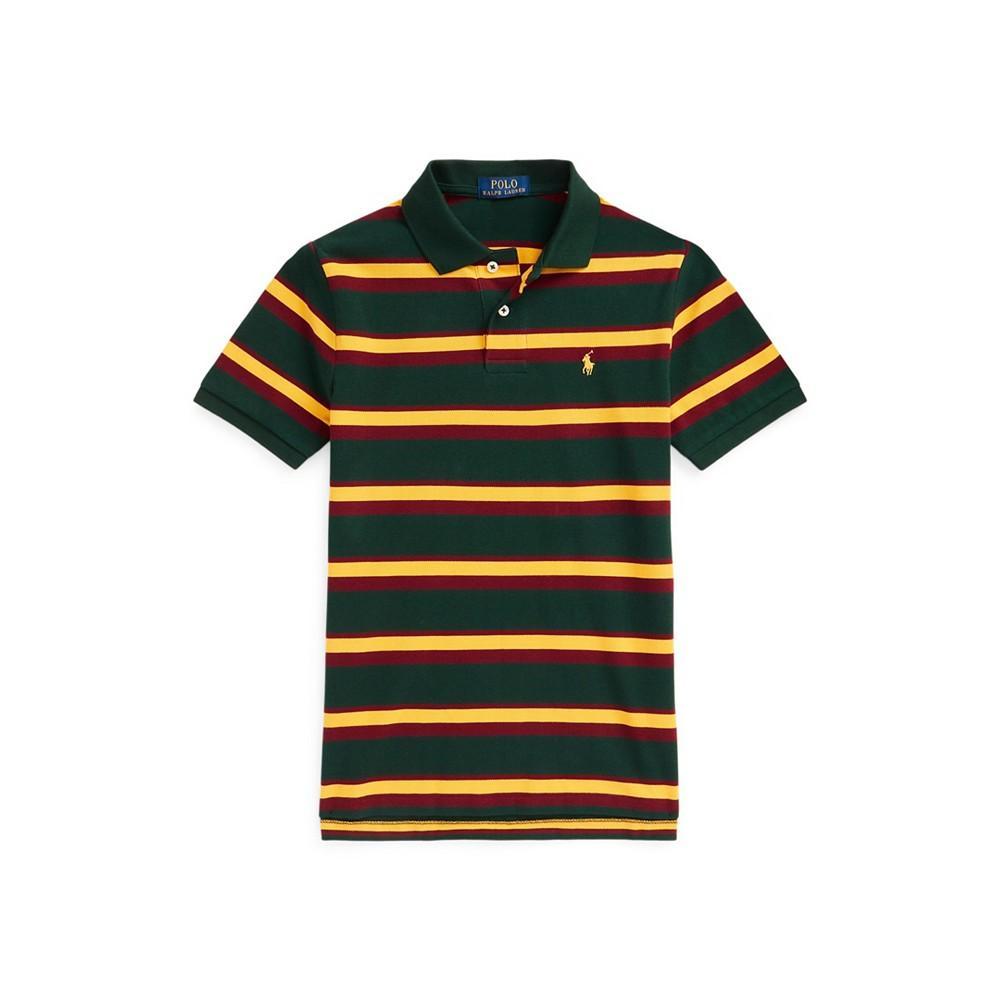 商品Ralph Lauren|Big Boys Short Sleeve Mesh Polo Shirt,价格¥284,第1张图片