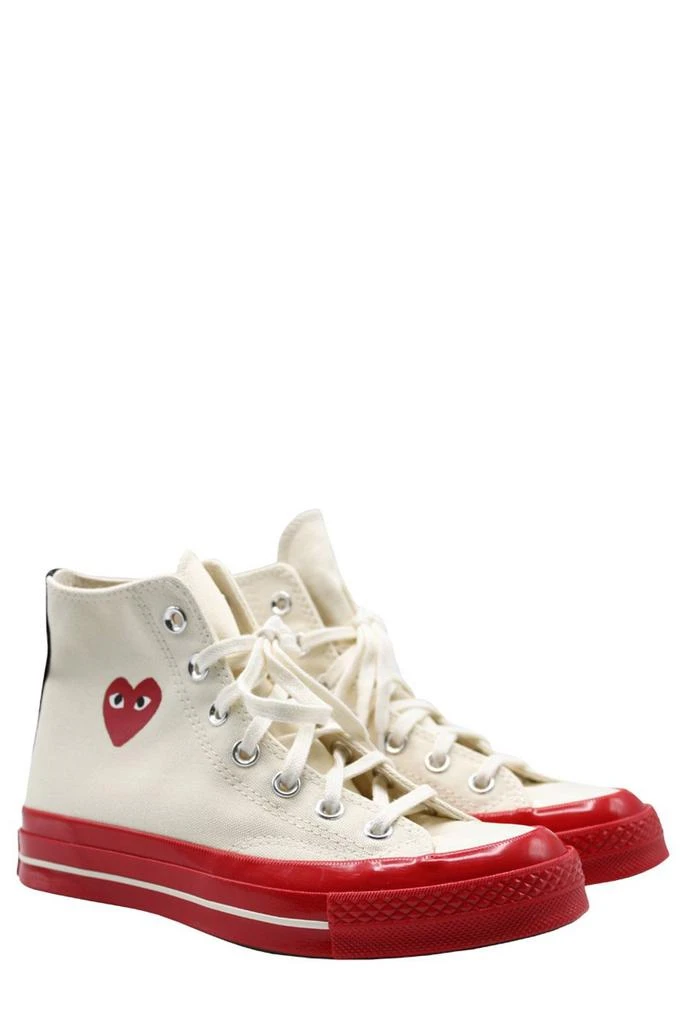 商品Converse|Converse X Comme des Garçons Play Chuck 70 High Top Sneakers,价格¥1186,第2张图片详细描述