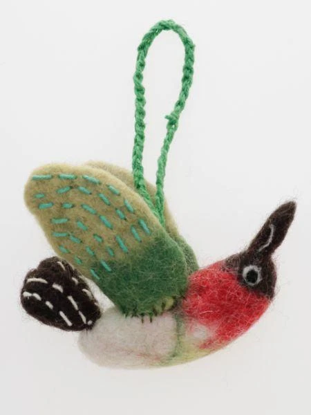 商品AMINA|Hummingbird Felt Ornament,价格¥60,第4张图片详细描述