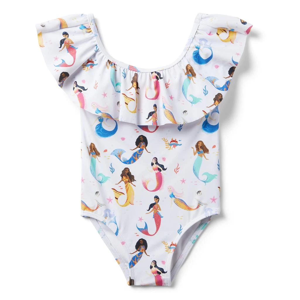 商品Janie and Jack|Little Mermaid Sisters One-Piece Swim (Toddler/Little Kids/Big Kids),价格¥292,第1张图片