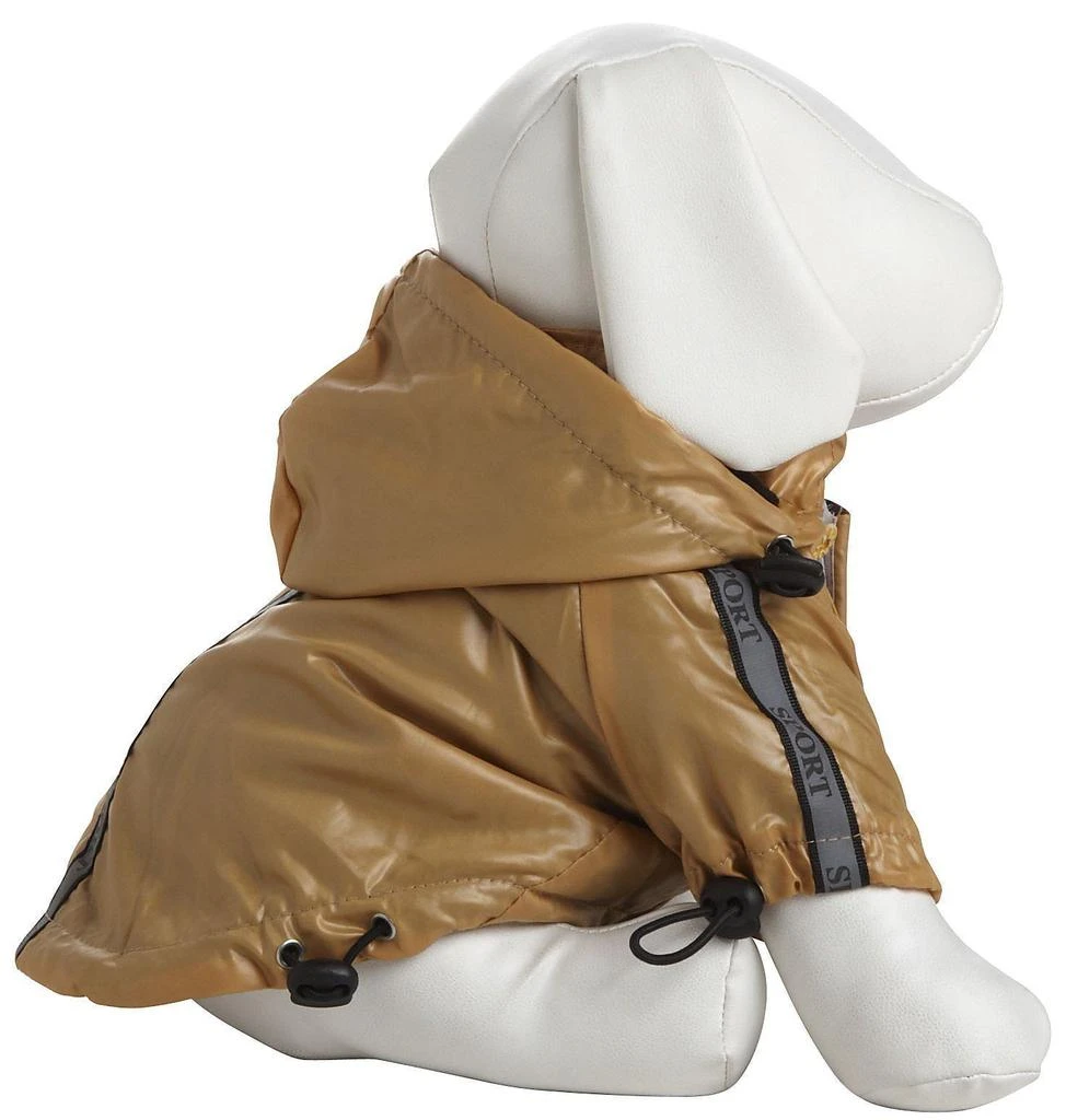 商品Pet Life|Pet Life  'Reflecta-Sport' Multi-Adjustable Reflective Weather-Proof Dog Raincoat w/ Removable Hood,价格¥239,第4张图片详细描述