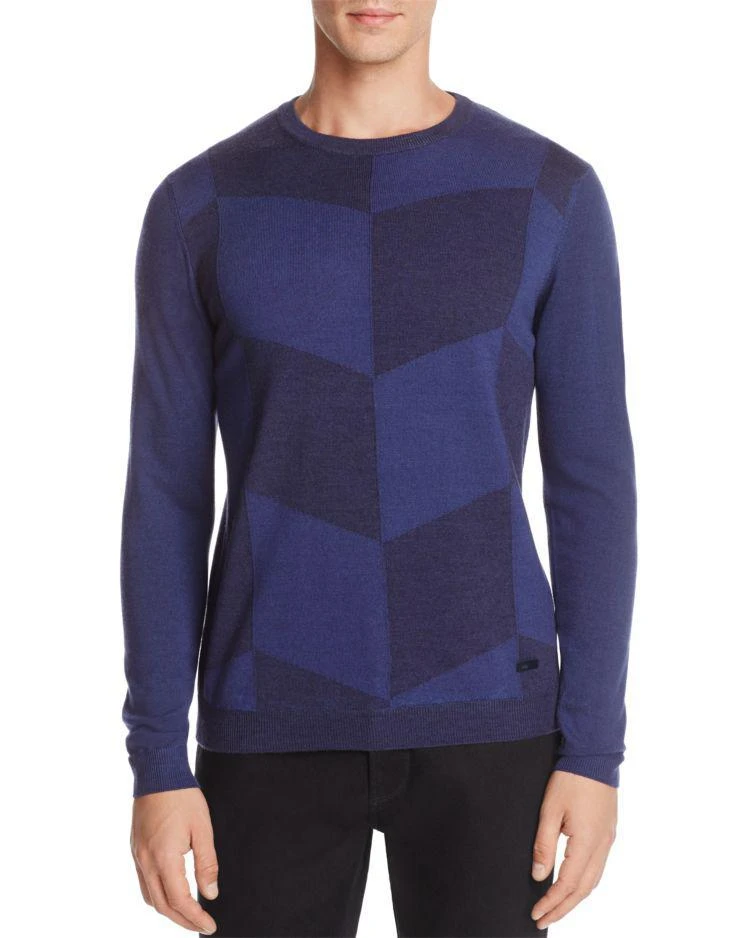 商品Armani|Diamond Check Sweater,价格¥1566,第1张图片