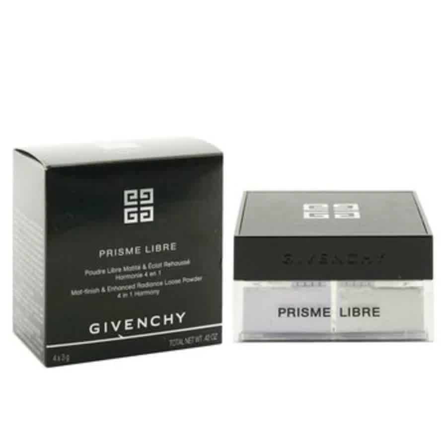 商品Givenchy|Ladies Prisme Libre Mat Finish & Enhanced Radiance Loose Powder 4 In 1 Harmony # 1 Mousseline Pastel Makeup 3274872438675,价格¥373,第2张图片详细描述