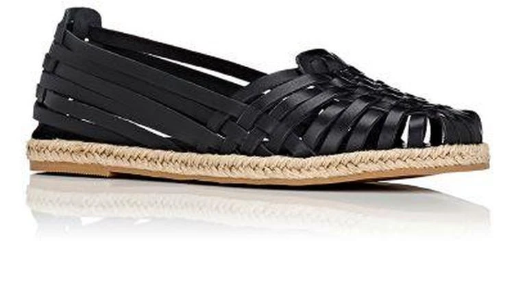 商品Barneys New York|Strappy Leather Espadrilles,价格¥812,第2张图片详细描述