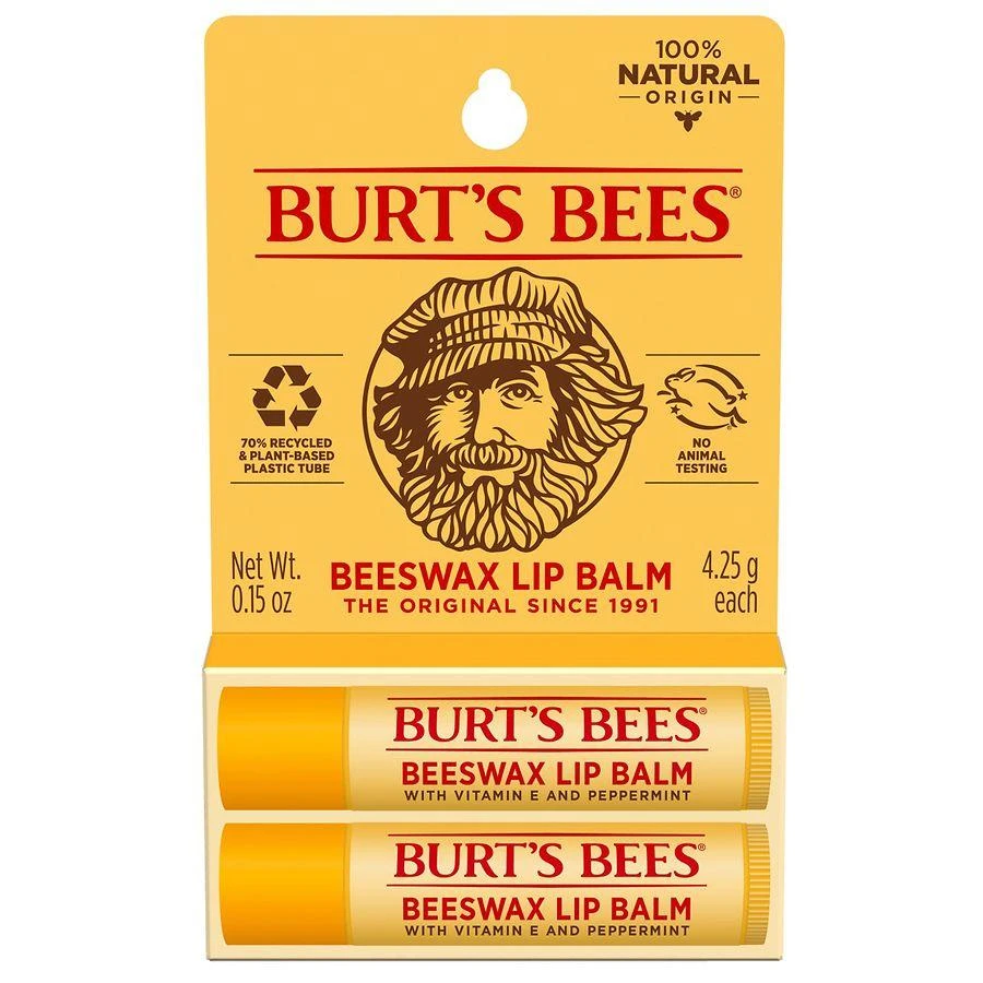 商品Burt's Bees|蜂蜜薄荷滋润唇膏,价格¥57,第1张图片