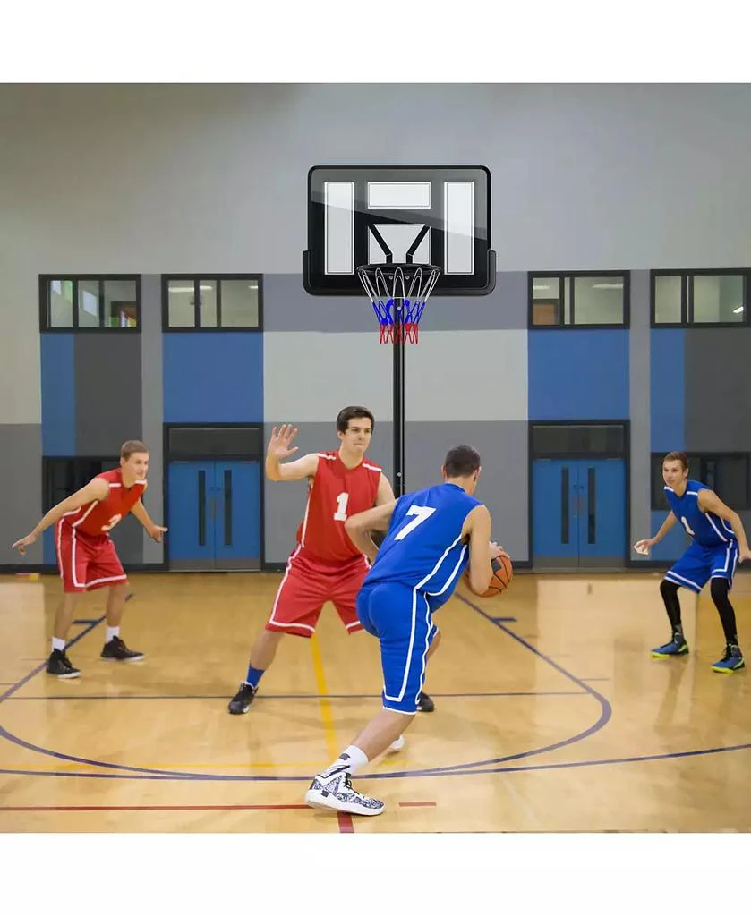 商品Costway|Portable Basketball Hoop 7.5-10FT Adjustable Basketball Goal System,价格¥1145,第4张图片详细描述