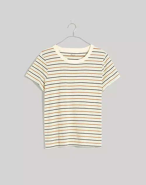 商品Madewell|Northside Vintage Tee in Stripe,价格¥119,第1张图片详细描述