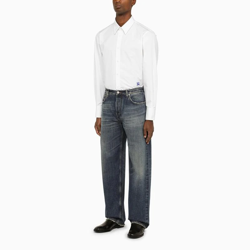 商品Burberry|Vintage-effect regular denim jeans,价格¥6092,第2张图片详细描述