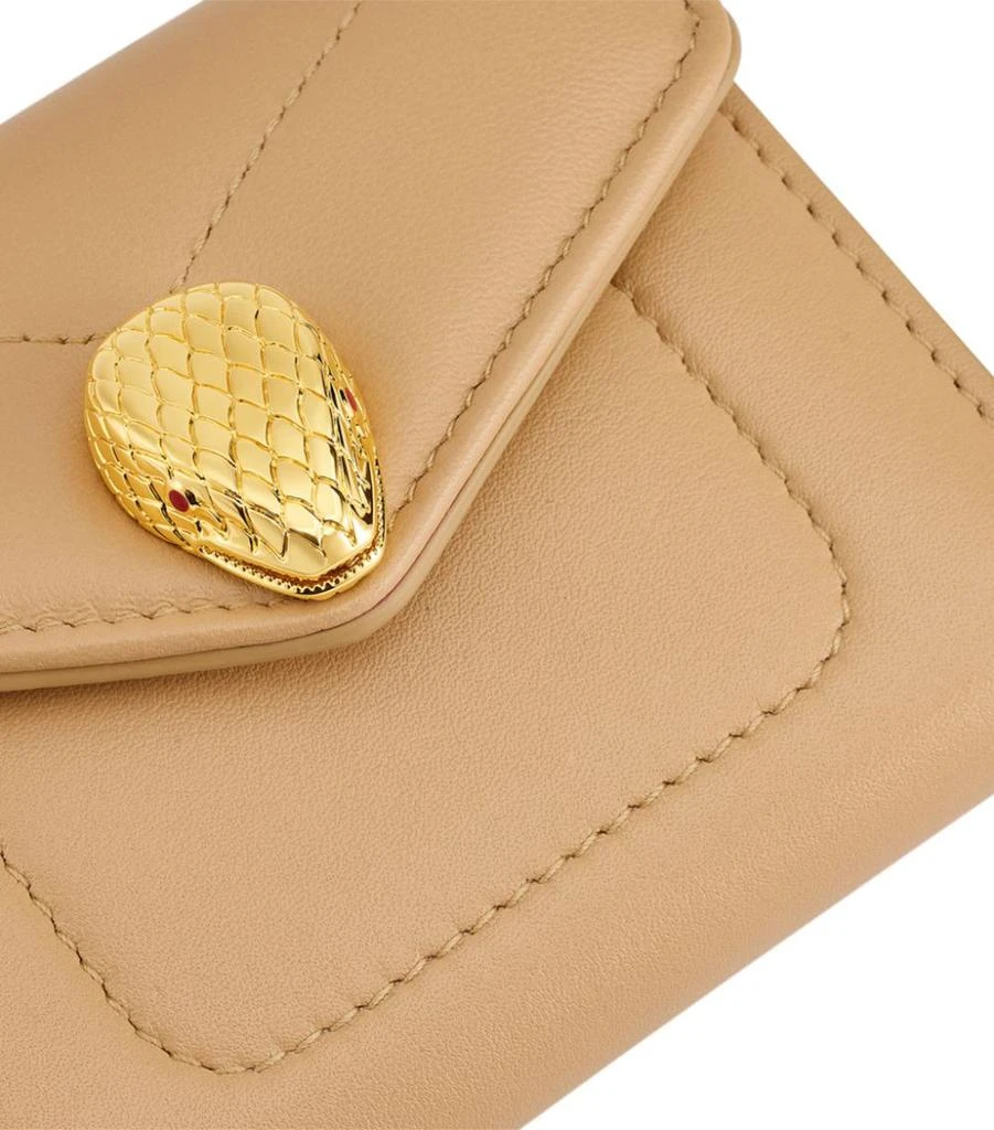 商品BVLGARI|Leather Serpenti Reverse Wallet,价格¥5274,第4张图片详细描述