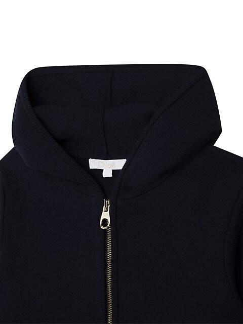 商品Chloé|Little Girl's & Girl's Striped Zip-Up Hoodie,价格¥2559,第5张图片详细描述