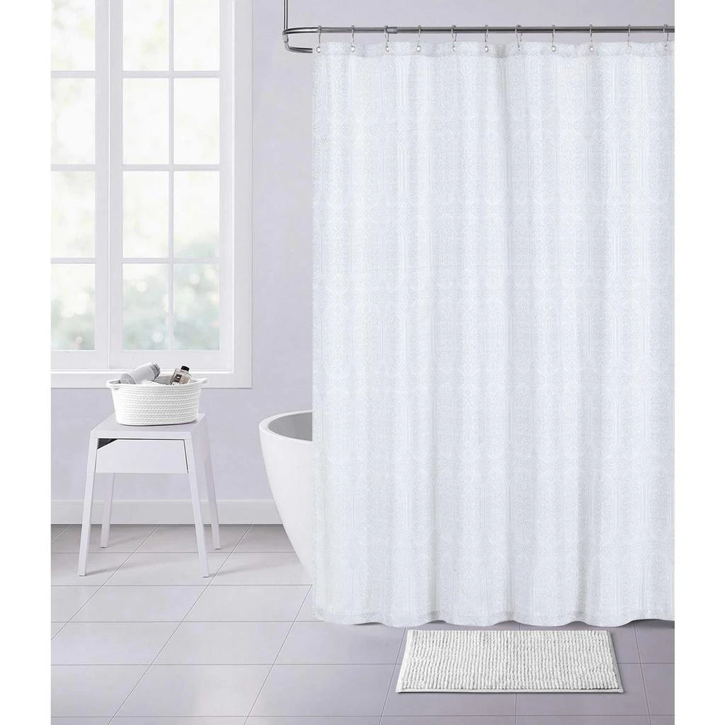 3D Jacquard Shower Curtain 商品