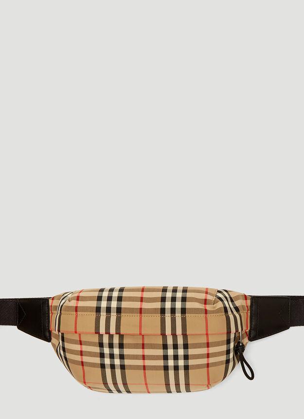 商品Burberry|Vintage Check Belt Bag in Beige,价格¥6725,第1张图片