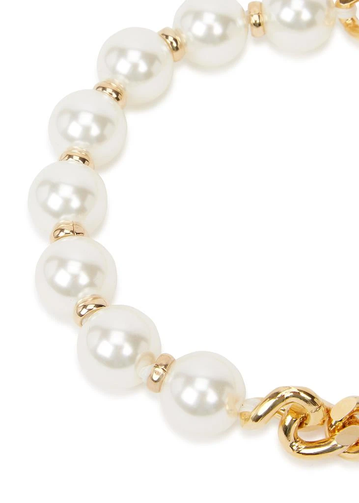 商品ROSANTICA|Amy gold-tone and faux pearl phone chain,价格¥1148,第3张图片详细描述