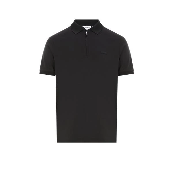 商品Calvin Klein|Polo à col zippé en coton,价格¥408,第1张图片