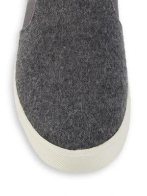 商品Vince|Blair Shearling Lined & Trim Slip-On Sneakers,价格¥394,第5张图片详细描述