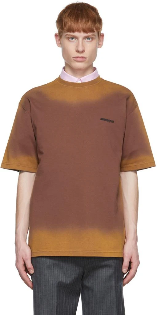 商品ADER error|Brown Border T-Shirt,价格¥708,第1张图片