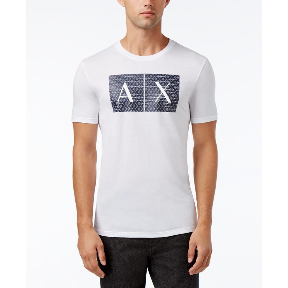 商品Armani Exchange|Men's Foundation Triangulation T-Shirt,价格¥332,第1张图片