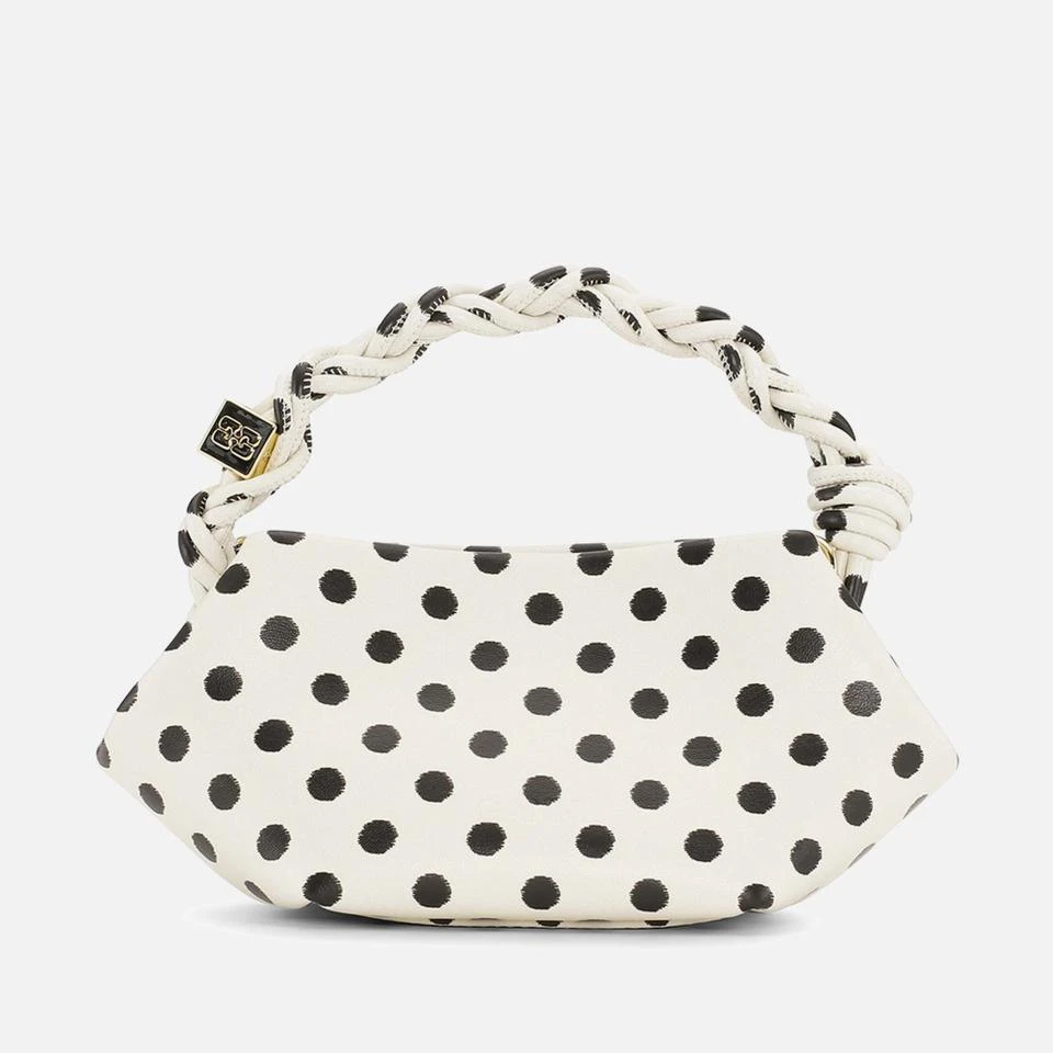 商品Ganni|Ganni Dots Bou Recycled Leather-Blend Mini Bag,价格¥2340,第2张图片详细描述