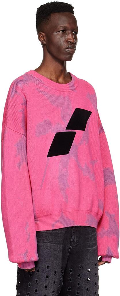Pink Cotton Sweater商品第2张图片规格展示
