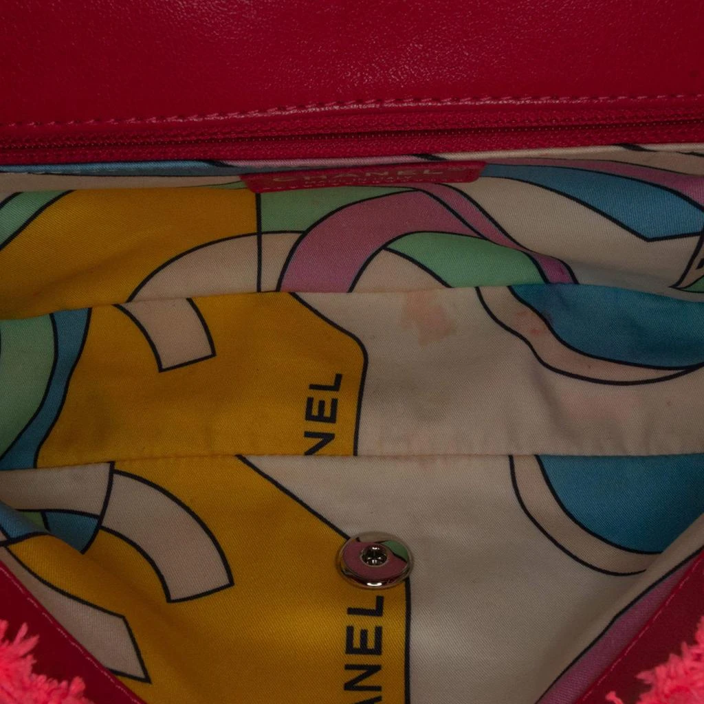 Chanel Pink Medium Quilted Terry Cloth Coco Beach Flap 商品