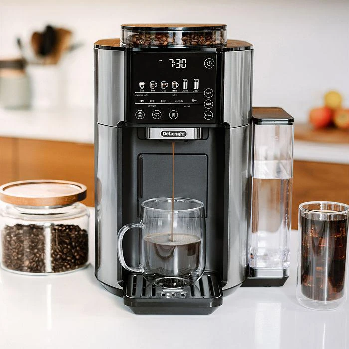 商品De'Longhi|TrueBrew Automatic Coffee Maker with Bean Extract Technology - Stainless,价格¥3731,第4张图片详细描述