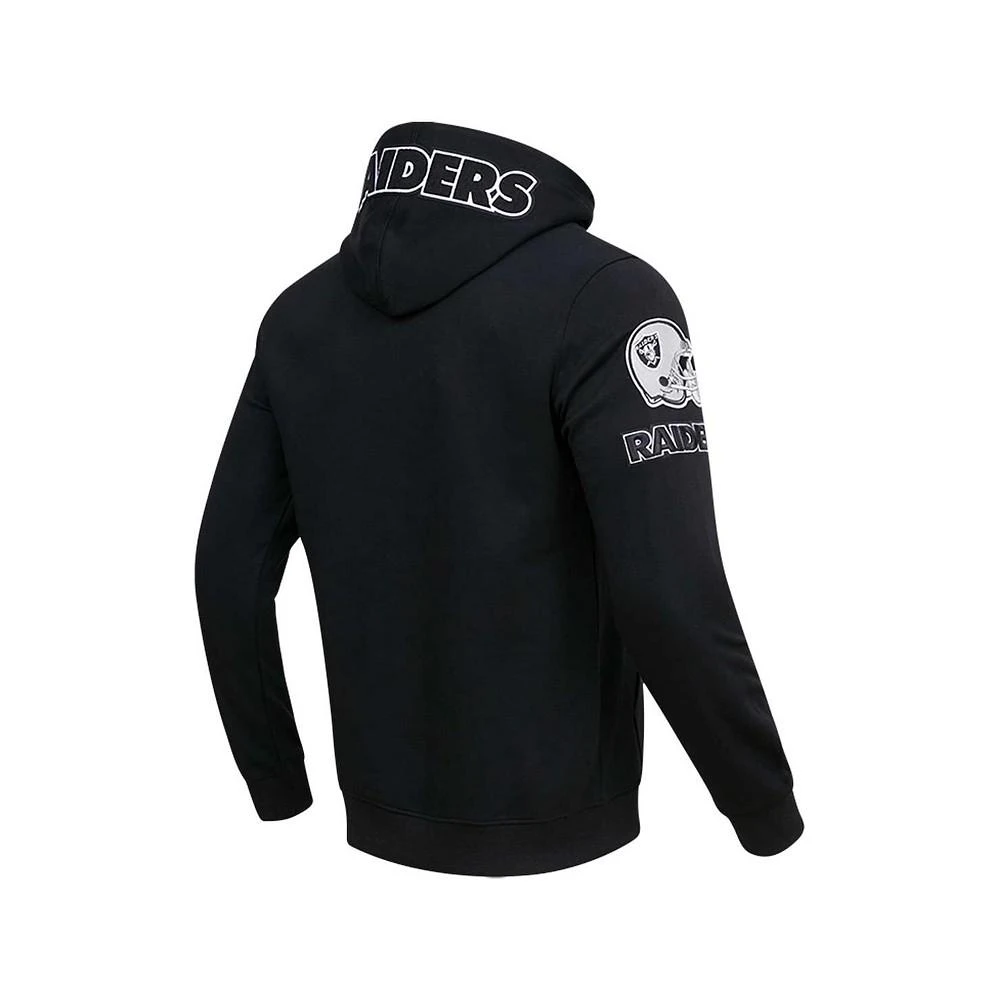 商品Pro Standard|Men's Davante Adams Black Las Vegas Raiders Player Name and Number Pullover Hoodie,价格¥899,第2张图片详细描述