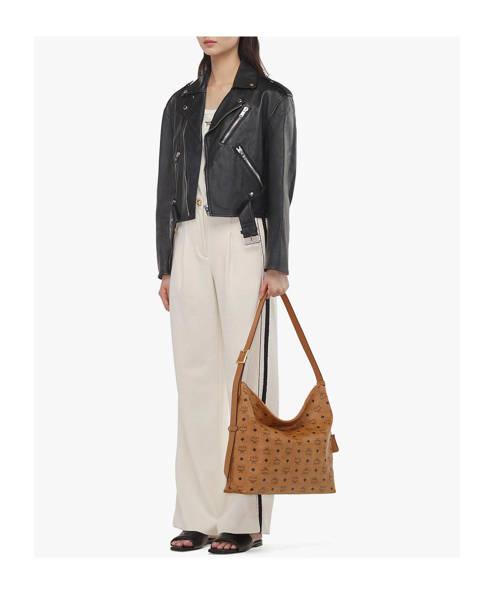 商品【商品预售7天】 MCM|MCM 女士斜挎包 MWHESTA02CO001 棕色,价格¥6424,第6张图片详细描述