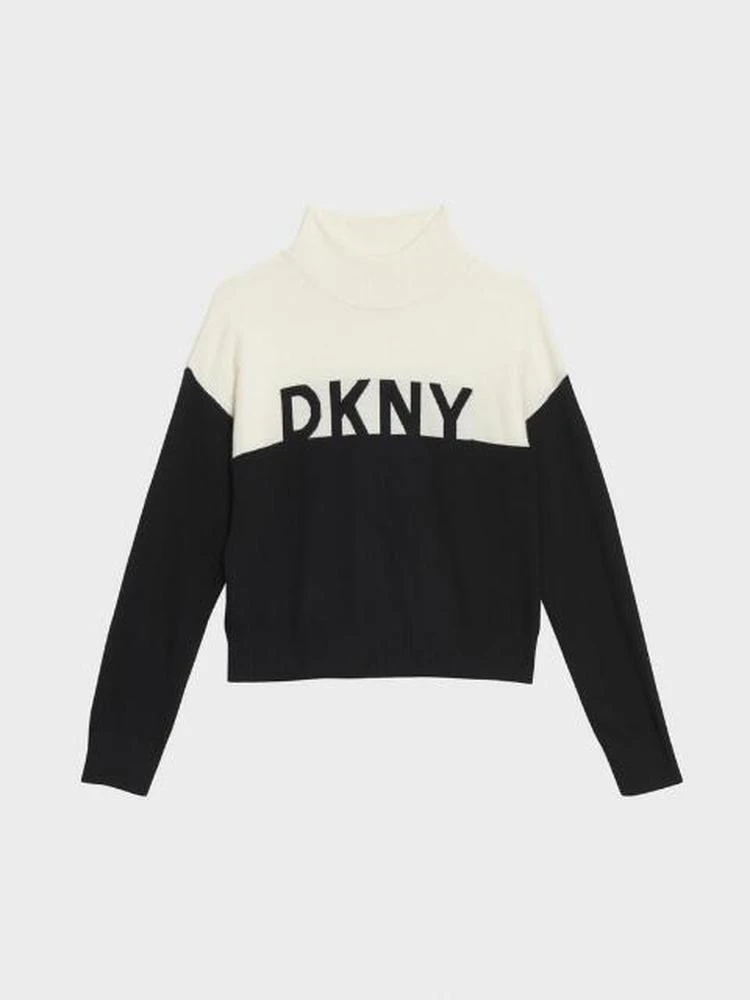 商品DKNY|Colorblock Logo Turtleneck Sweater,价格¥226,第1张图片